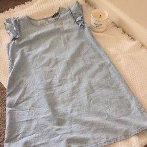 Light jean dress